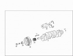 CRANKSHAFT AND FLYWHEEL 1