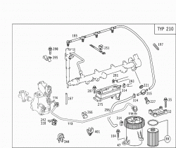 FUEL SYSTEM USED FOR 202/203/210 3