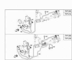 FUEL SYSTEM USED FOR 202/203/210 4