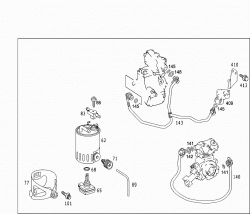 FUEL SYSTEM USED FOR 638/SPRINTER 1