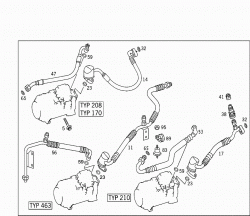 REFRIGERANT COMPRESSOR ATTACHMENT PARTS 1