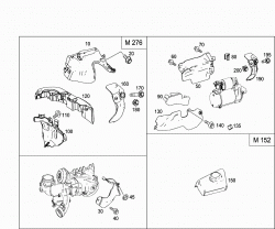 SHIELDING AND SOUNDPROOFING AT ENGINE, TRANSMISSION, FRONT AXLE TRANSMISSION 1