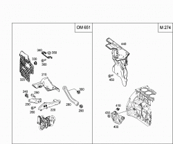 SHIELDING AND SOUNDPROOFING AT ENGINE, TRANSMISSION, FRONT AXLE TRANSMISSION 2