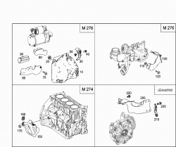 SHIELDING AND SOUNDPROOFING AT ENGINE, TRANSMISSION, FRONT AXLE TRANSMISSION 1