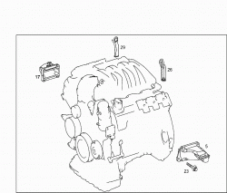 ENGINE SUPPORTS AND ATTACHMENT PARTS 1