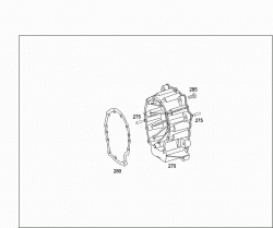 TRANSMISSION HOUSING, OUTPUT FLANGE, PARKING LOCK,SHIFT LOCK,SELECTOR LEBER 2