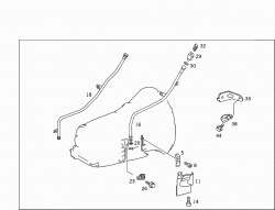 DETACHABLE TRANSMISSION COMPONENTS,OIL FILLER PIPE,E-CLASS 1