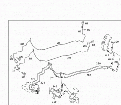 LINE ARRANGEMENT OF HYDRAULIC SYSTEM 2