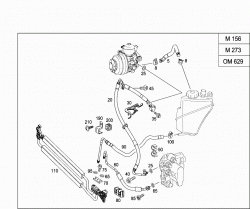 LINE ARRANGEMENT OF HYDRAULIC SYSTEM 1