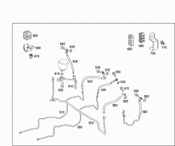 LINE ARRANGEMENT OF HYDRAULIC SYSTEM 3