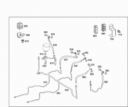 LINE ARRANGEMENT OF HYDRAULIC SYSTEM 3