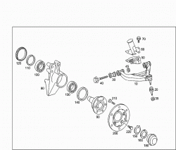 STEERING KNUCKLE AND CONTROL ARM