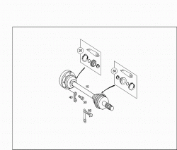 FRONT AXLE SHAFT