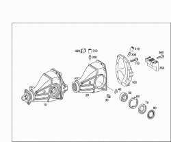 REAR AXLE HOUSING WITH DIFFERENTIAL 2