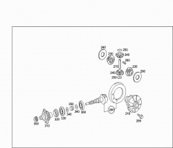 REAR AXLE HOUSING WITH DIFFERENTIAL 2