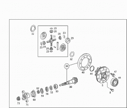 DIFFERENTIAL GEAR,DIFFERENTIAL LOCK 2