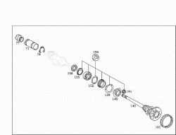 DIFFERENTIAL GEAR,DRIVE SHAFTS 2