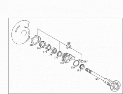 DIFFERENTIAL GEAR,DRIVE SHAFTS 3