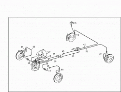 BRAKE LINES USED WITH ABS/ABD