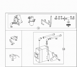 GAS LINE, REGULATOR, BOTTLE FIXTURE 1