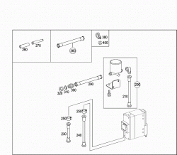 GAS LINE, REGULATOR, BOTTLE FIXTURE 2