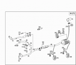 EXHAUST SYSTEM USED ON SIX-CYLINDER GASOLINE VEHICLES 2