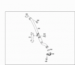 EXHAUST SYSTEM USED ON SIX-CYLINDER GASOLINE VEHICLES 2