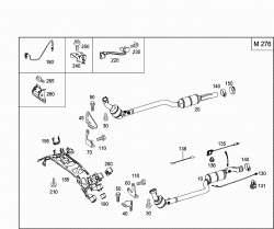 EXHAUST SYSTEM USED ON SIX-CYLINDER GASOLINE VEHICLES 1