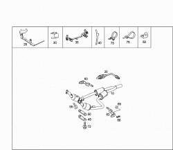 EXHAUST SYSTEM ON SIX-CYLINDER GASOLINE  VEHICLES 1