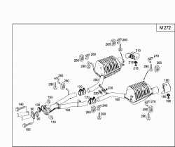 EXHAUST SYSTEM USED ON SIX-CYLINDER GASOLINE VEHICLES 2