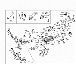 EXHAUST SYSTEM USED ON SIX-CYLINDER GASOLINE VEHICLES 1