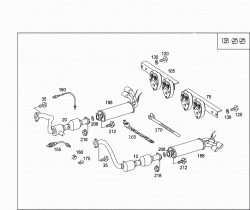 EXHAUST SYSTEM USED ON EIGHT-CYLINDER GASOLINE VEHICLES 2