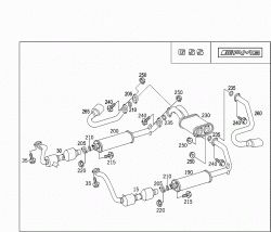 EXHAUST SYSTEM USED ON EIGHT-CYLINDER GASOLINE VEHICLES 3