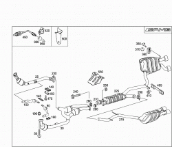 EXHAUST SYSTEM USED ON EIGHT-CYLINDER GASOLINE VEHICLES 2