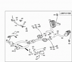 EXHAUST SYSTEM USED ON EIGHT-CYLINDER GASOLINE VEHICLES 2