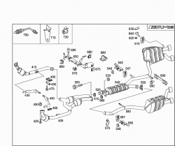 EXHAUST SYSTEM USED ON EIGHT-CYLINDER GASOLINE VEHICLES 2