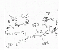 EXHAUST SYSTEM USED ON EIGHT-CYLINDER GASOLINE VEHICLES 3