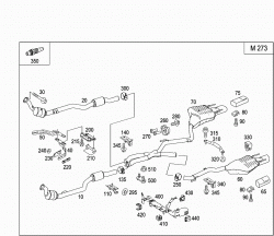 EXHAUST SYSTEM USED ON EIGHT-CYLINDER GASOLINE VEHICLES 1