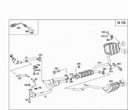 EXHAUST SYSTEM USED ON EIGHT-CYLINDER GASOLINE VEHICLES 1