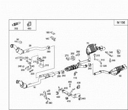 EXHAUST SYSTEM USED ON EIGHT-CYLINDER GASOLINE VEHICLES 2