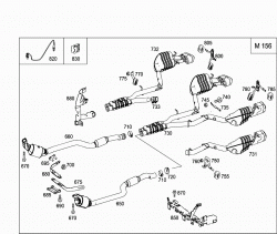 EXHAUST SYSTEM USED ON EIGHT-CYLINDER GASOLINE VEHICLES 3