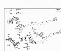 EXHAUST SYSTEM USED ON EIGHT-CYLINDER GASOLINE VEHICLES 1