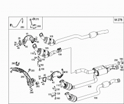 EXHAUST SYSTEM USED ON EIGHT-CYLINDER GASOLINE VEHICLES 1