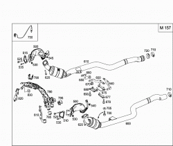 EXHAUST SYSTEM USED ON EIGHT-CYLINDER GASOLINE VEHICLES 3