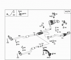 EXHAUST SYSTEM USED ON EIGHT-CYLINDER GASOLINE VEHICLES 3