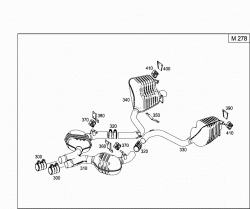 EXHAUST SYSTEM USED ON EIGHT-CYLINDER GASOLINE VEHICLES 2