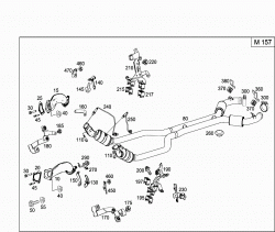 EXHAUST SYSTEM USED ON EIGHT-CYLINDER GASOLINE VEHICLES 3