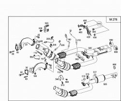 EXHAUST SYSTEM USED ON EIGHT-CYLINDER GASOLINE VEHICLES 2