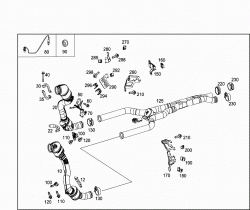 EXHAUST SYSTEM USED ON EIGHT-CYLINDER GASOLINE VEHICLES 1