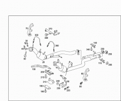 EXHAUST SYSTEM USED ON TWELVE-CYLINDER GASOLINE VEHICLES 1